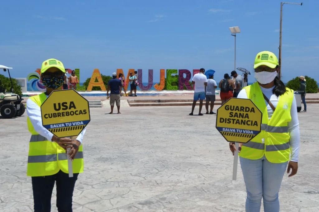 PROMUEVEN EN ISLA MUJERES, HÁBITOS CONTRA EL COVID-19 – H. Ayuntamiento de Isla  Mujeres